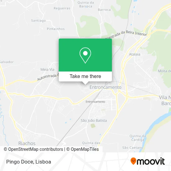 Pingo Doce map