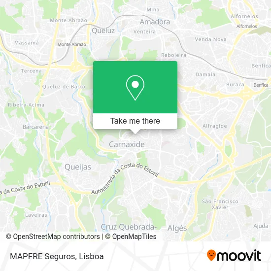 MAPFRE Seguros map