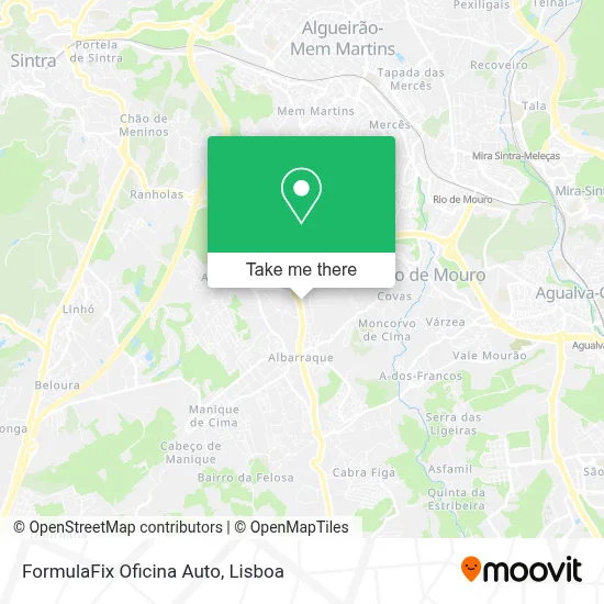 FormulaFix Oficina Auto map