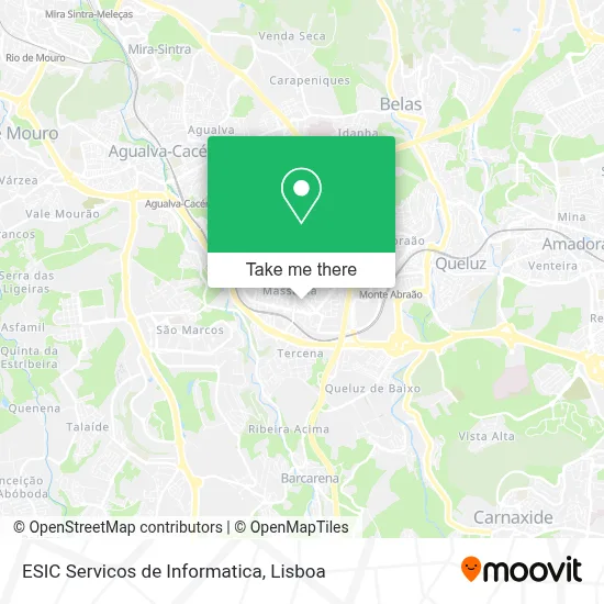 ESIC Servicos de Informatica map