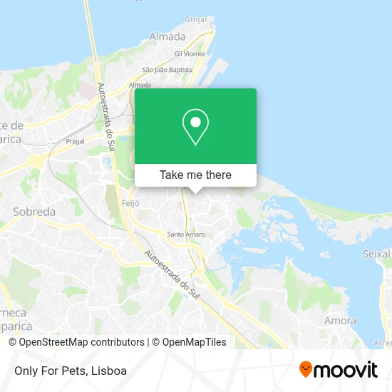 Only For Pets map