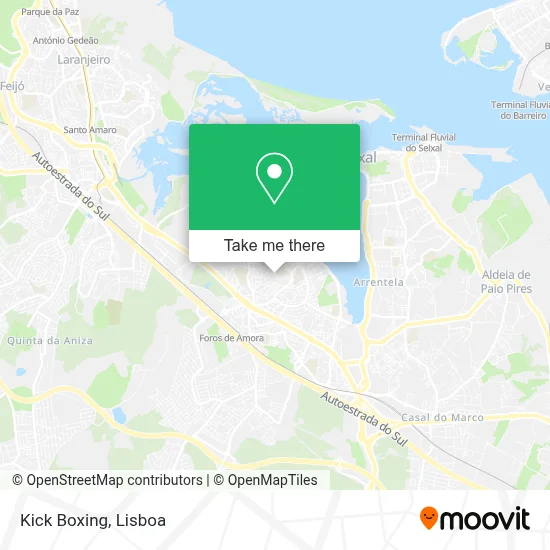 Kick Boxing mapa