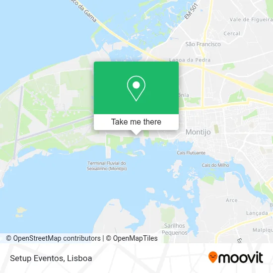 Setup Eventos map