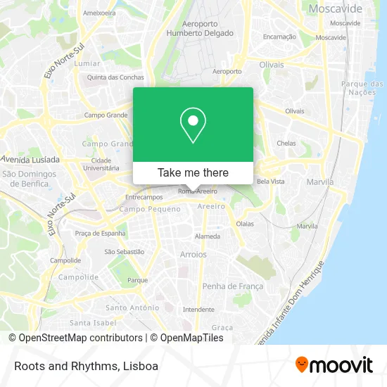 Roots and Rhythms mapa