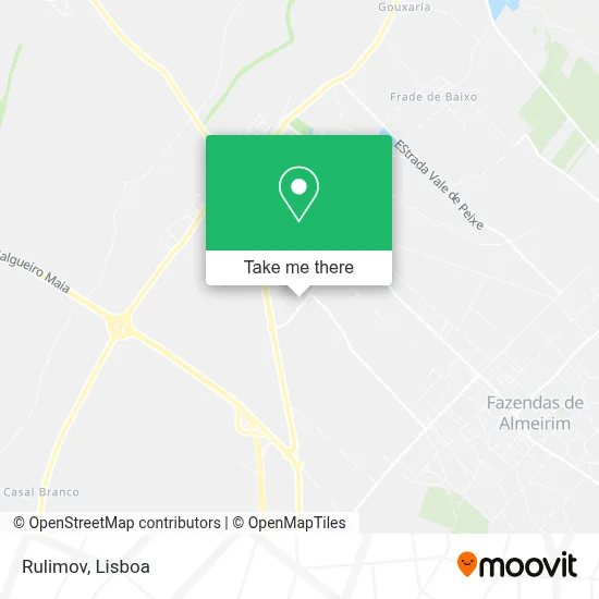 Rulimov mapa