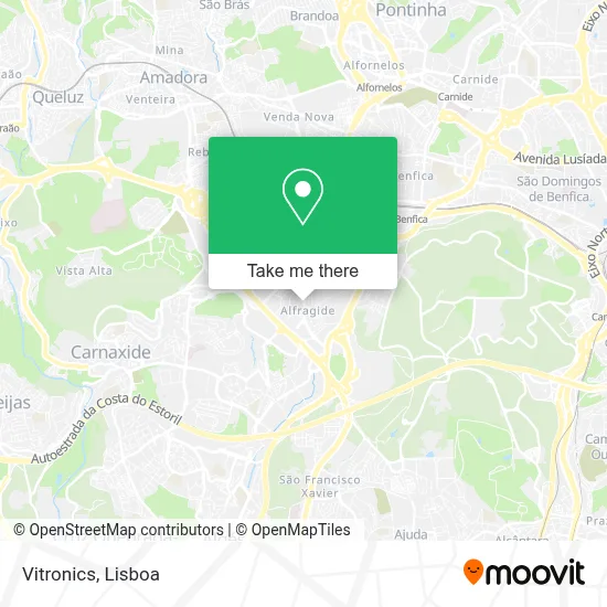 Vitronics map