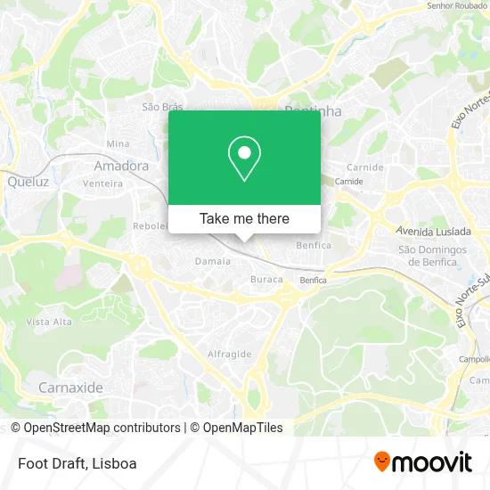 Foot Draft map