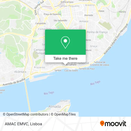 AMAC EMVC map