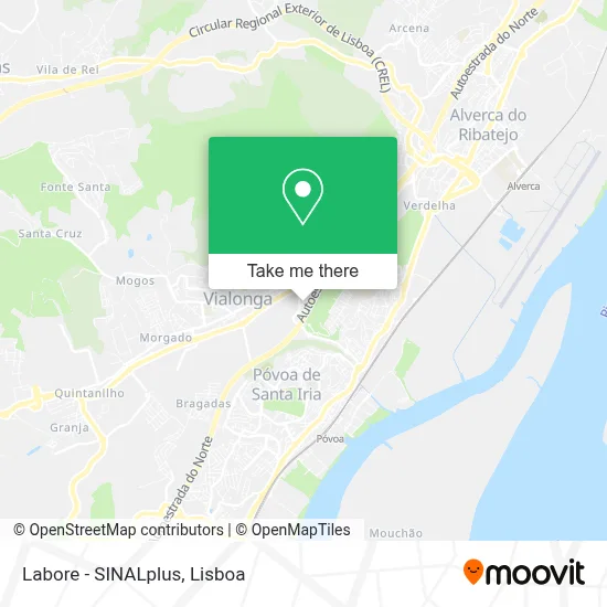 Labore - SINALplus mapa