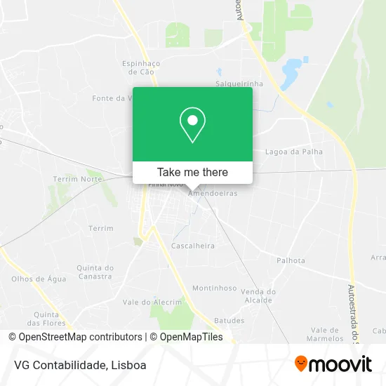 VG Contabilidade map