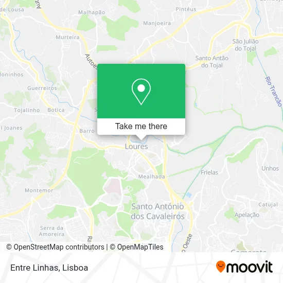 Entre Linhas map