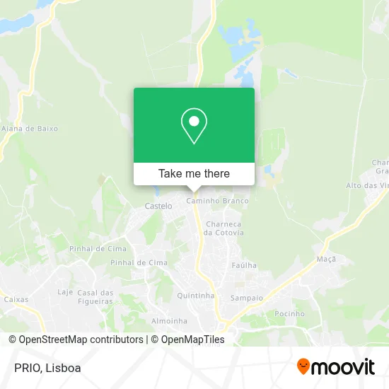 PRIO map