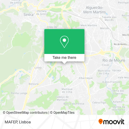 MAFEP map