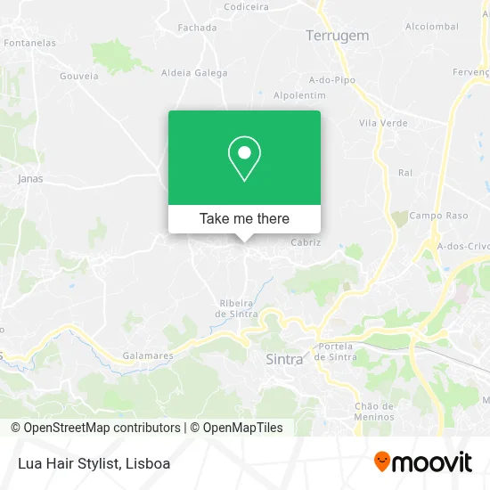 Lua Hair Stylist map