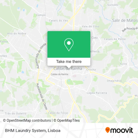 BHM Laundry System map