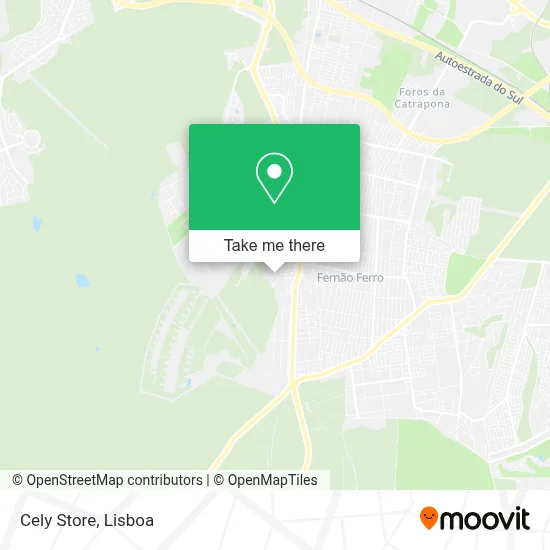 Cely Store map