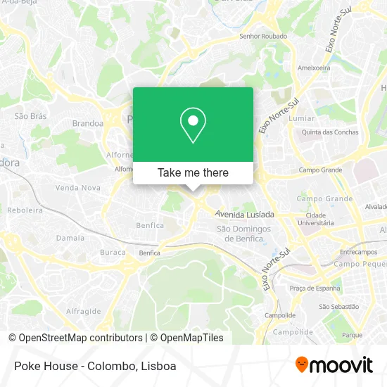 Poke House - Colombo map