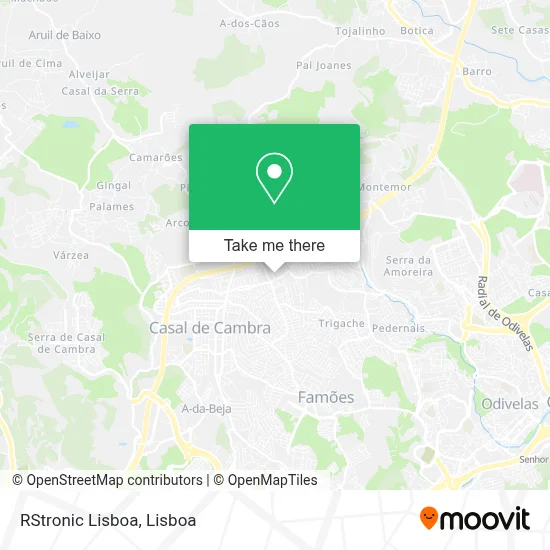 RStronic Lisboa mapa