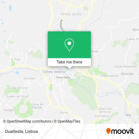 Dualteste map