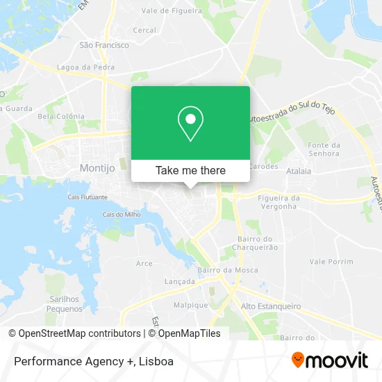 Performance Agency + map