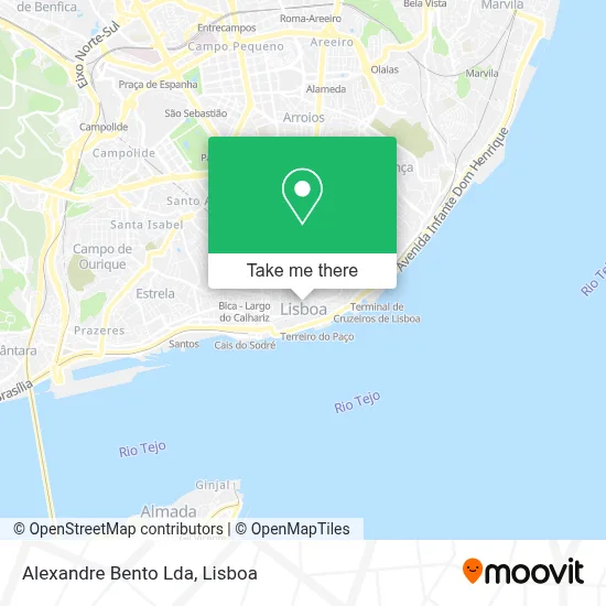 Alexandre Bento Lda map