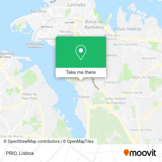 PRIO map