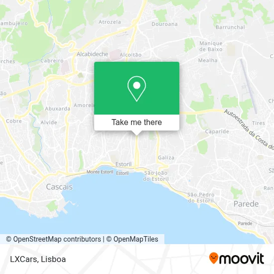 LXCars map