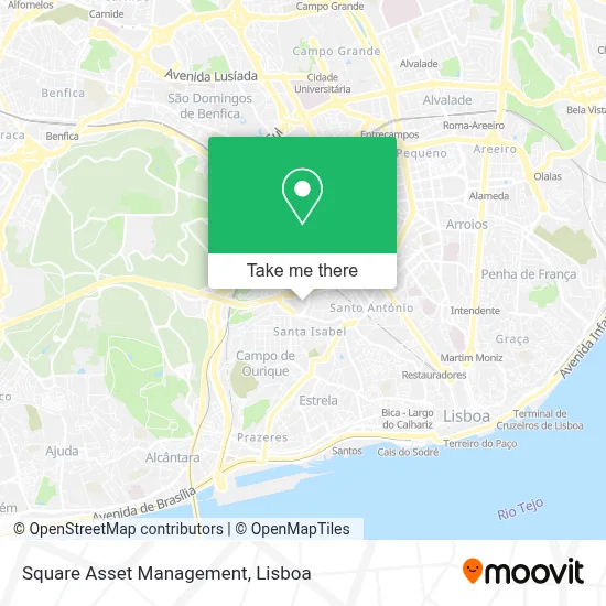 Square Asset Management map