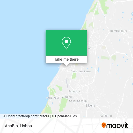 AnaBio map