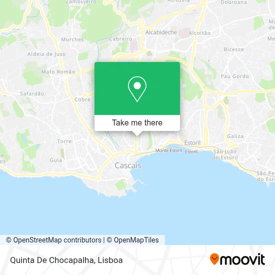 Quinta De Chocapalha map
