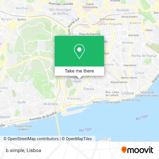 b.simple map