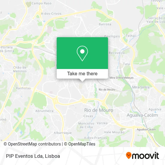 PIP Eventos Lda map