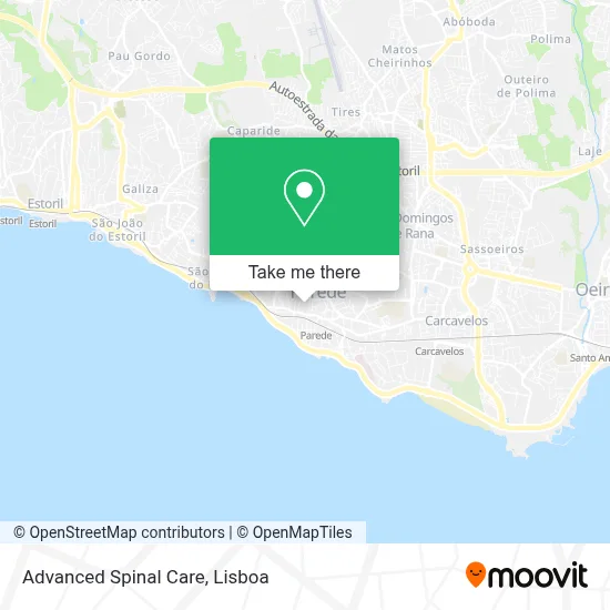 Advanced Spinal Care map