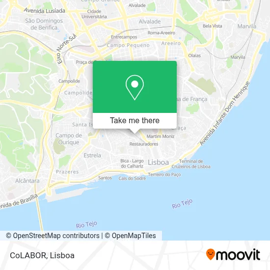 CoLABOR mapa