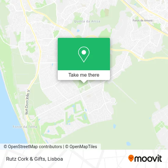 Rutz Cork & Gifts map