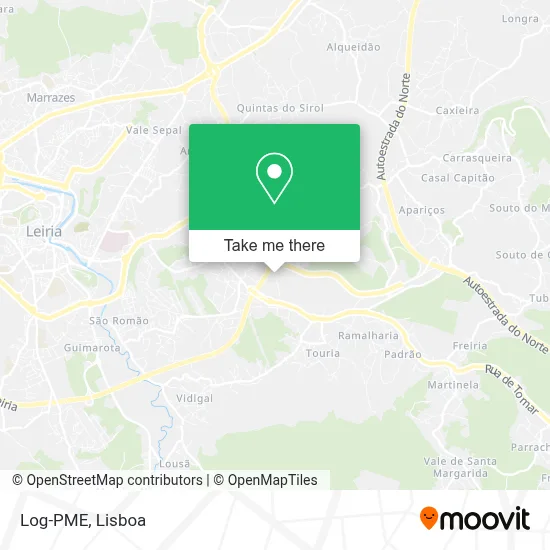 Log-PME map