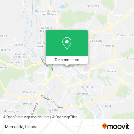 Mercearia map