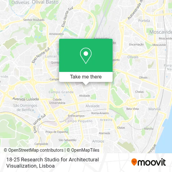 18-25 Research Studio for Architectural Visualization map