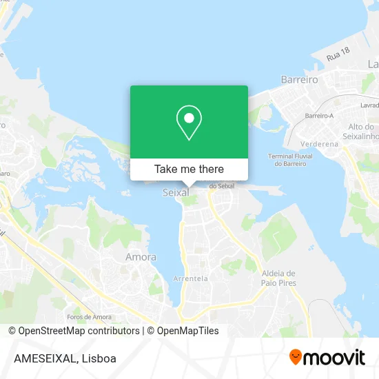 AMESEIXAL map
