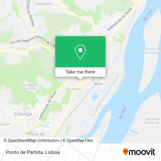 Ponto de Partida map