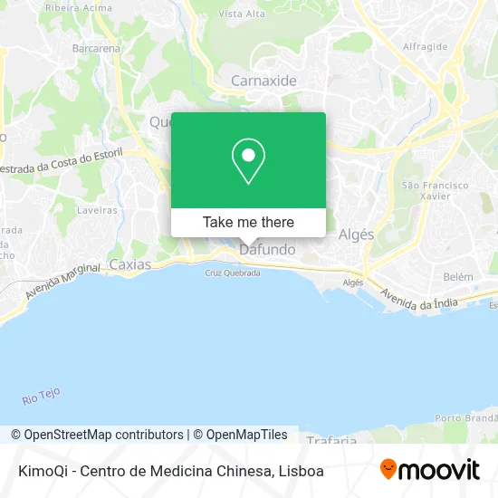 KimoQi - Centro de Medicina Chinesa map