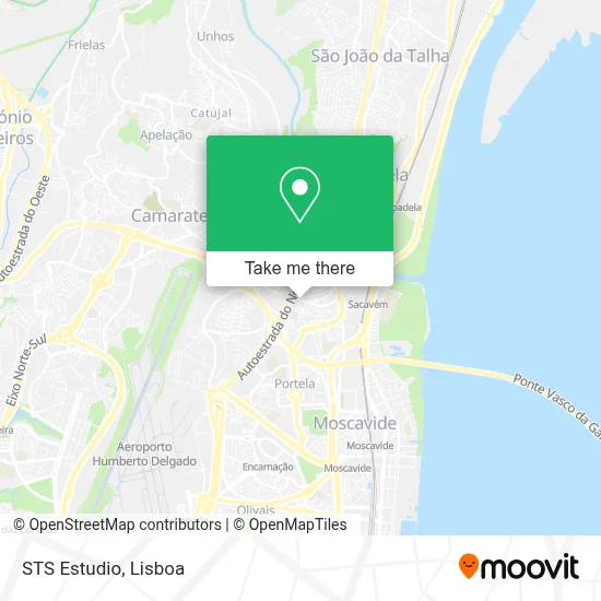 STS Estudio map