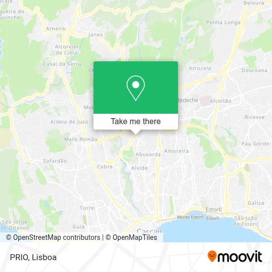 PRIO map