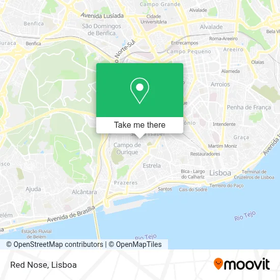 Red Nose map