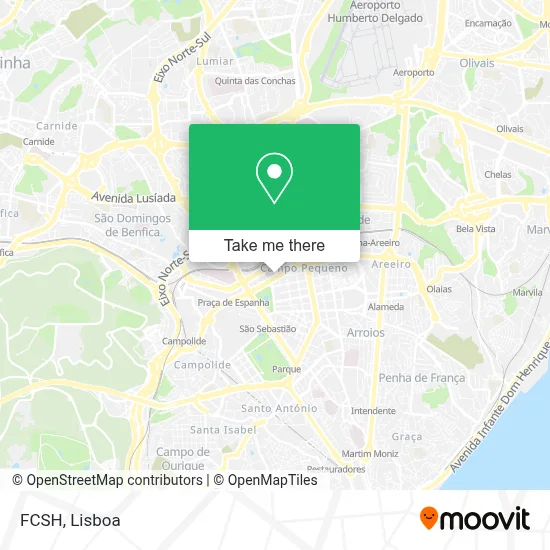 FCSH map