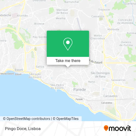 Pingo Doce map
