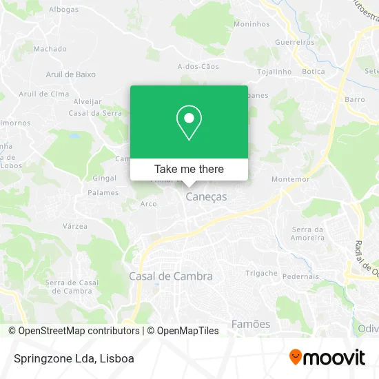 Springzone Lda mapa