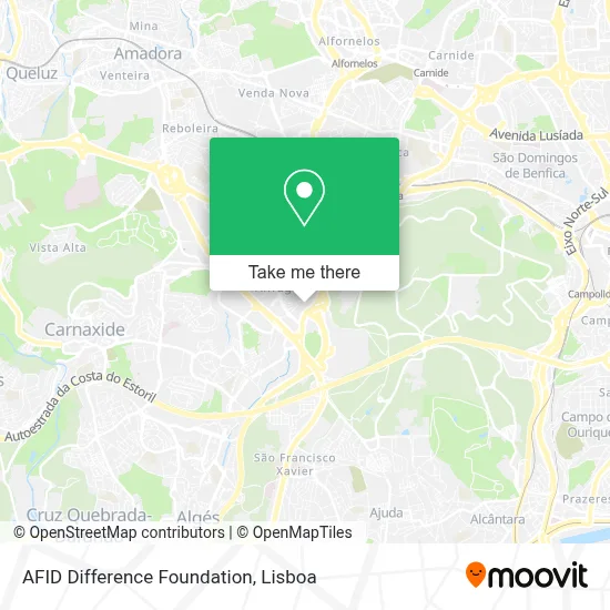 AFID Difference Foundation map