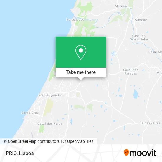 PRIO map