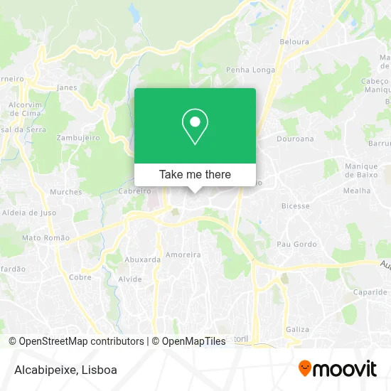 Alcabipeixe map